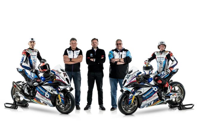 2023SBK：ギャレット・ガーロフとロリス・バズ（Bonovo Action BMW）