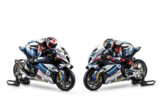 2023SBK：ギャレット・ガーロフとロリス・バズ（Bonovo Action BMW）