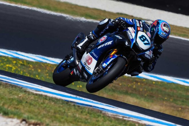 レミー・ガードナー（GYTR GRT Yamaha WorldSBK Team）／2023SBKオーストラリア公式テスト