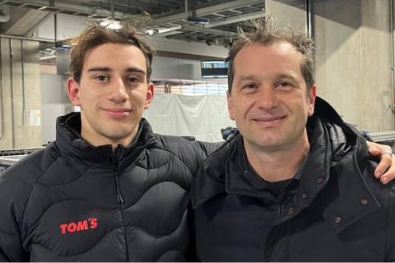 エンツォ・トゥルーリと父のヤルノ・トゥルーリ