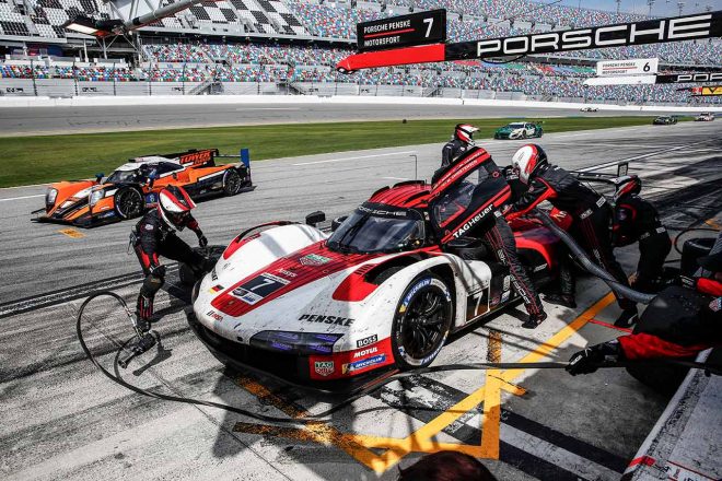 2023年IMSA第1戦デイトナ24時間レースでデビューしたポルシェ963
