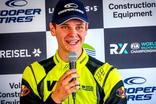 「サーキットレースへの挑戦を本当に楽しみにしているけど、ラリークロスはつねに僕の心の中にある」とパウエル