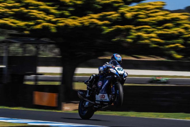 レミー・ガードナー（GYTR GRT Yamaha WorldSBK Team）／2023SBKオーストラリア公式テスト