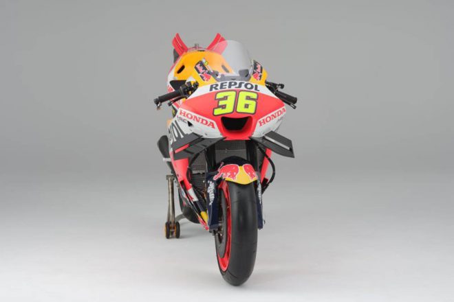2023MotoGP：ジョアン・ミル（レプソル・ホンダ・チーム）が駆る2023年型RC213V