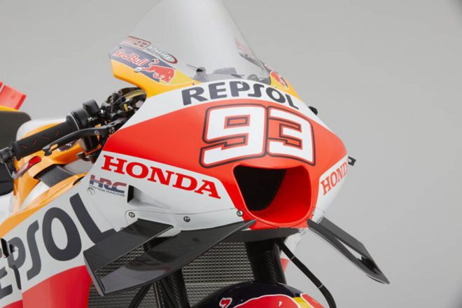 2023MotoGP：マルク・マルケス（レプソル・ホンダ・チーム）が駆る2023年型RC213V