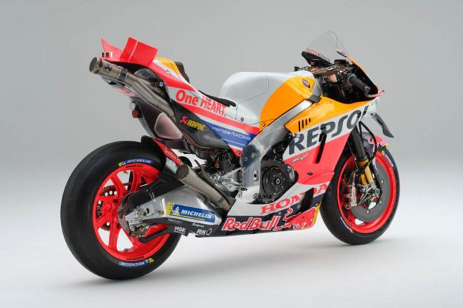 2023MotoGP：マルク・マルケスとジョアン・ミル（レプソル・ホンダ・チーム）が駆る2023年型RC213V