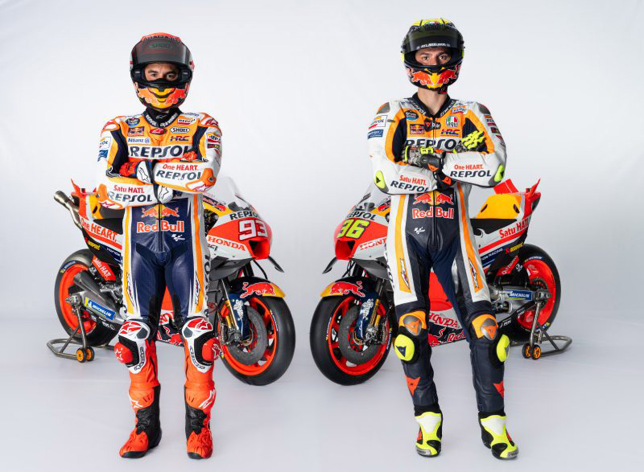 2023MotoGP：マルク・マルケスとジョアン・ミル（レプソル・ホンダ・チーム）