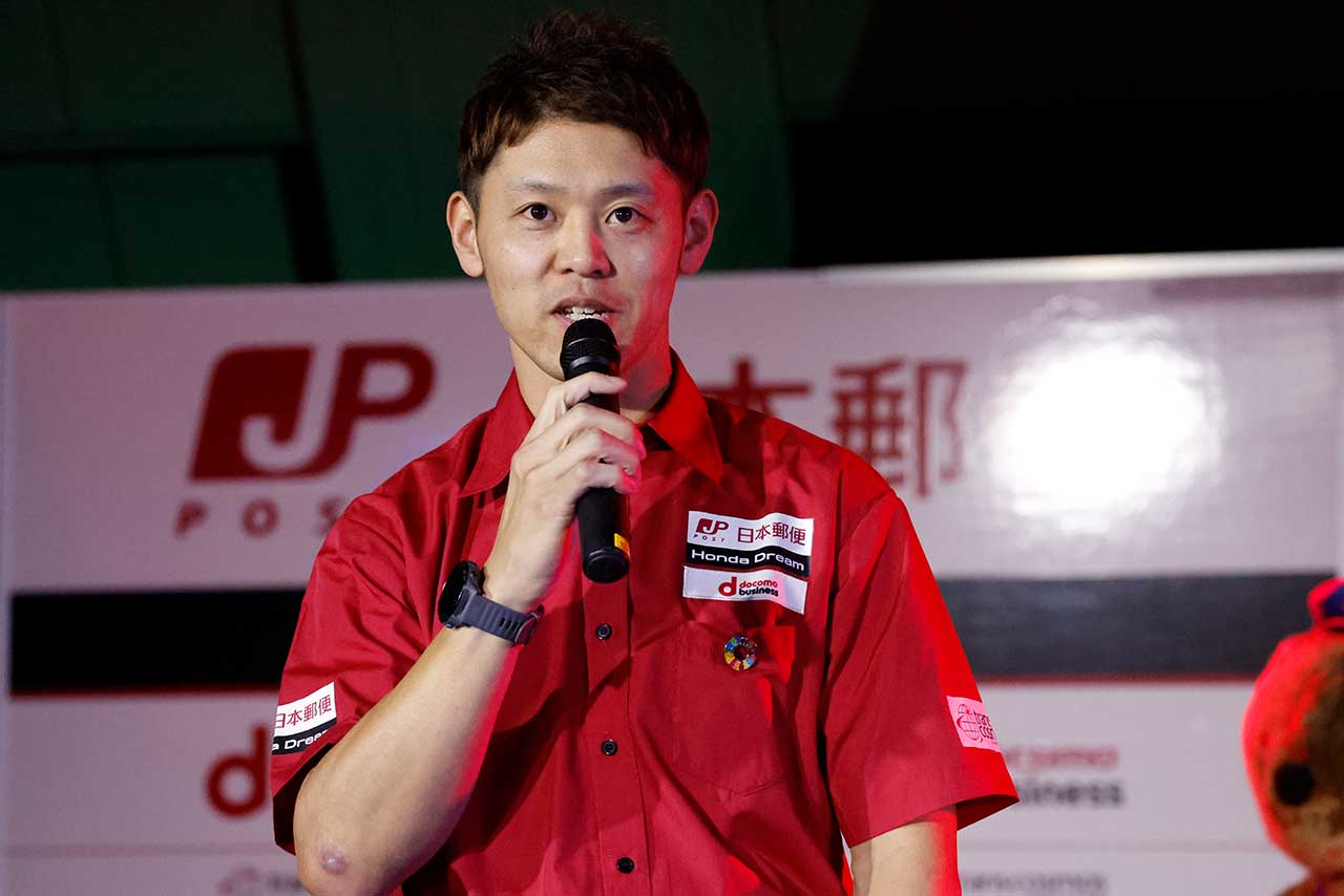 2023年は全日本ロードST1000に参戦することになった高橋巧（日本郵便 Honda Dream TP）