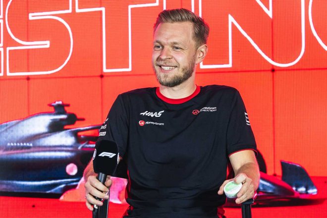 2023年F1バーレーンテスト1日目　ケビン・マグヌッセン（ハース）