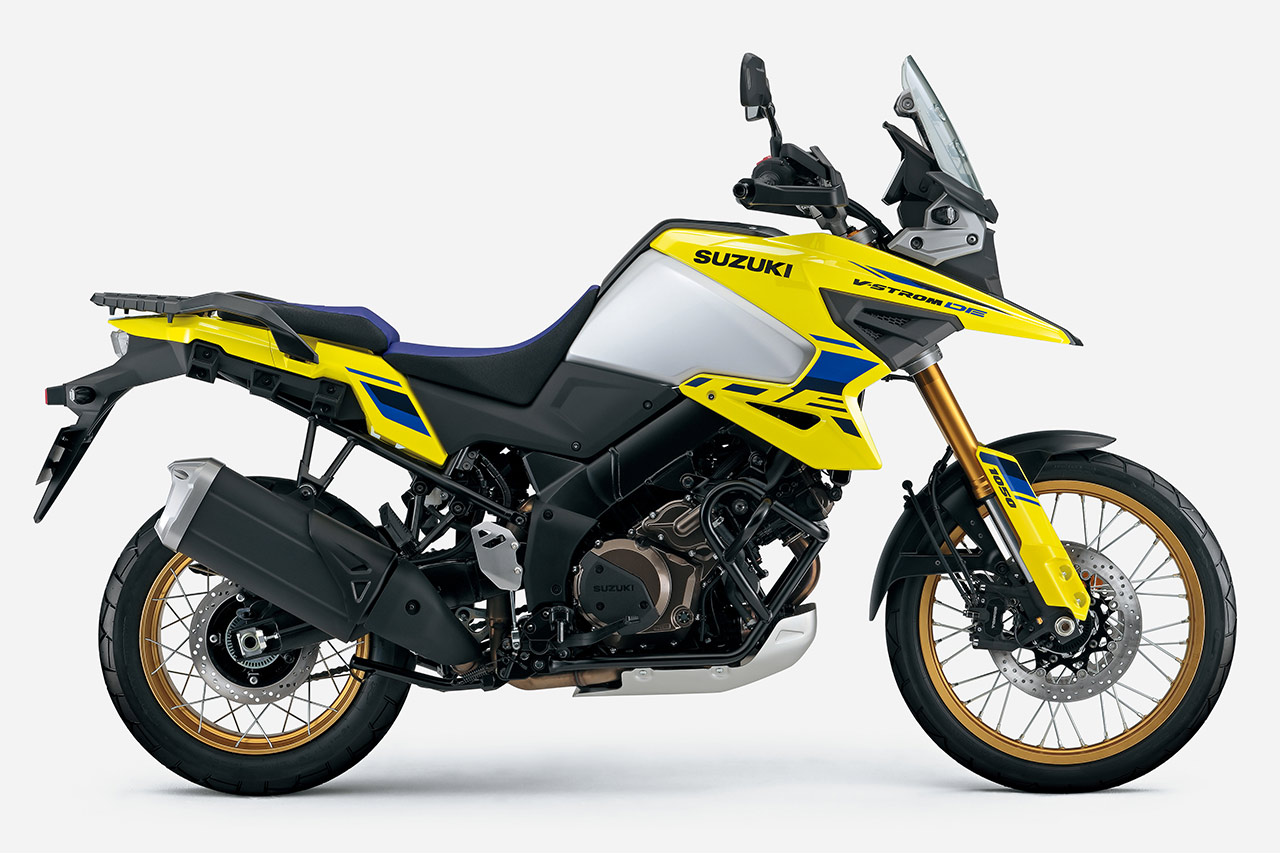 スズキ Vストローム1050（キャンディダーリングレッド／マットブラックメタリックNo.2）