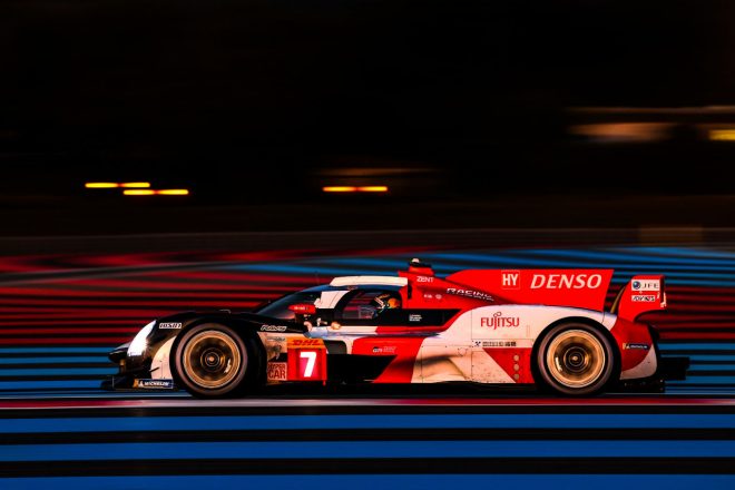 ポール・リカールでテストを行う2023年型トヨタGR010ハイブリッド