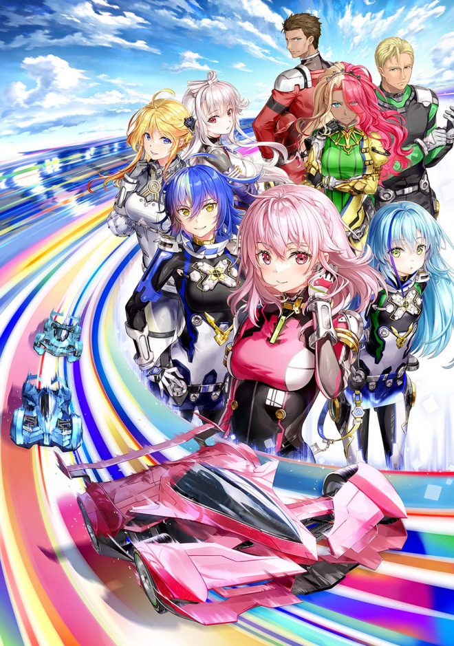 2月24日に公開された『HIGHSPEED Etoile』のキービジュアル