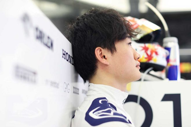 2023年F1バーレーンテスト2日目　角田裕毅（アルファタウリ）