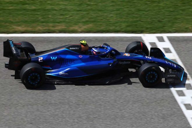 2023年F1バーレーンテスト2日目　ローガン・サージェント（ウイリアムズ）