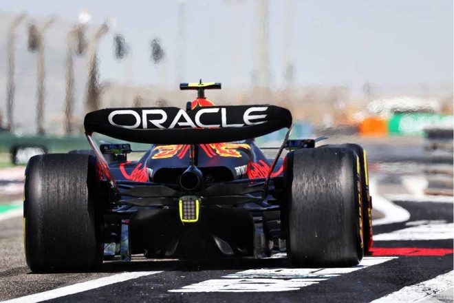 2023年F1バーレーンテスト2日目　セルジオ・ペレス（レッドブル）