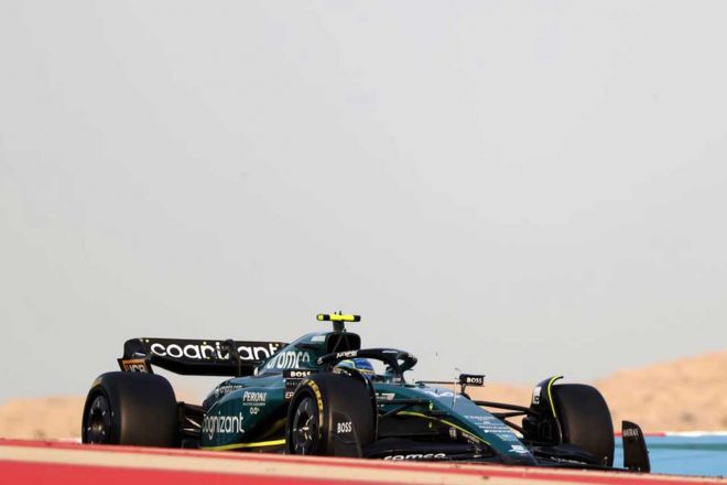 2023年F1バーレーンテスト2日目　フェルナンド・アロンソ（アストンマーティン）
