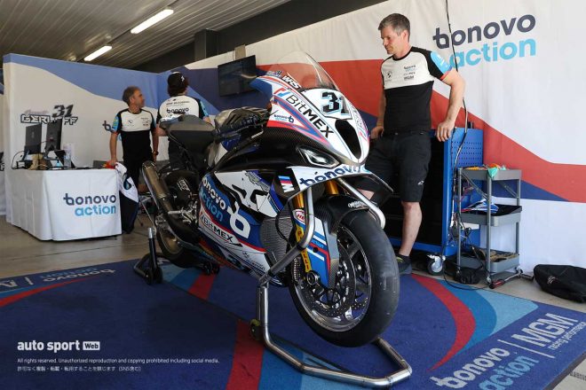 ギャレット・ガーロフ（Bonovo Action BMW）のBMW M1000RR／2023SBK第1戦オーストラリア