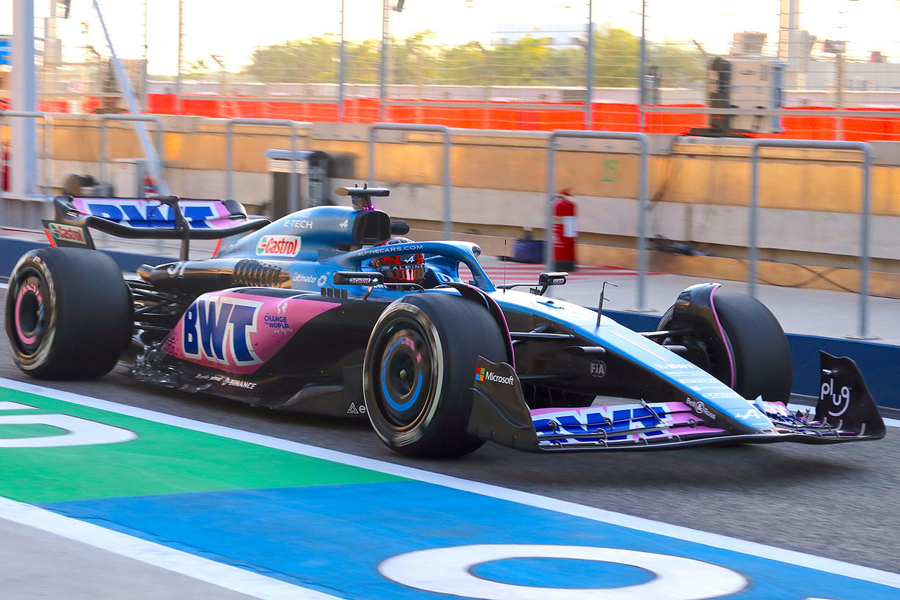 【F1テスト新車情報：アルピーヌ】