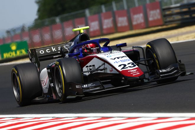 2022年第10戦ブダペストまでFIA F2に参戦したジェム・ブリュックバシェ（チャロウズ・レーシング・システム）