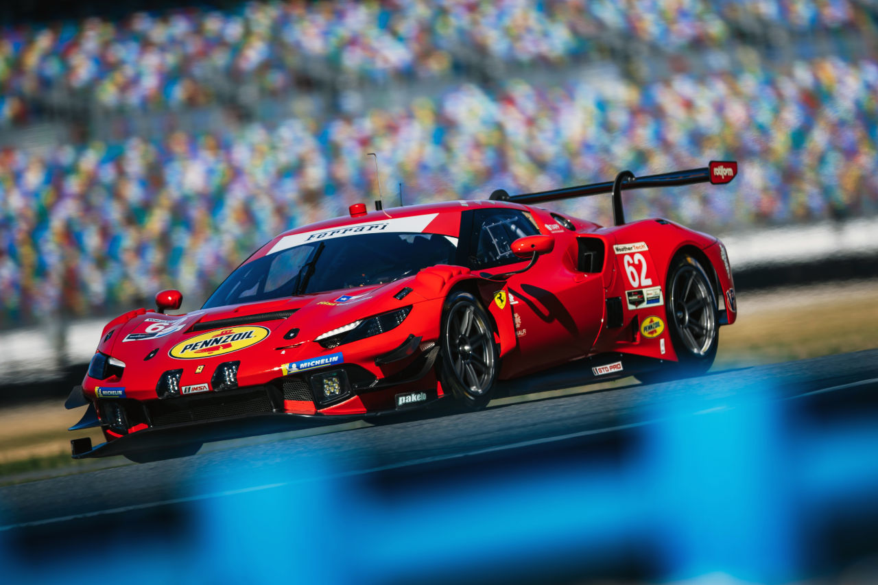 リシ・コンペティツィオーネの62号車フェラーリ296 GT3