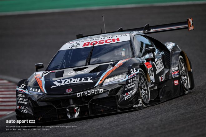2023年スーパーGT鈴鹿メーカーテスト　TEAM KUNIMITSUの100号車NSX-GT