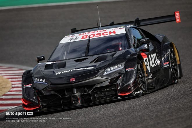 2023年スーパーGT鈴鹿メーカーテスト　ARTAの16号車NSX-GT