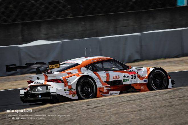 2023年スーパーGT鈴鹿メーカーテスト　TGR TEAM au TOM'Sの36号車トヨタGRスープラ