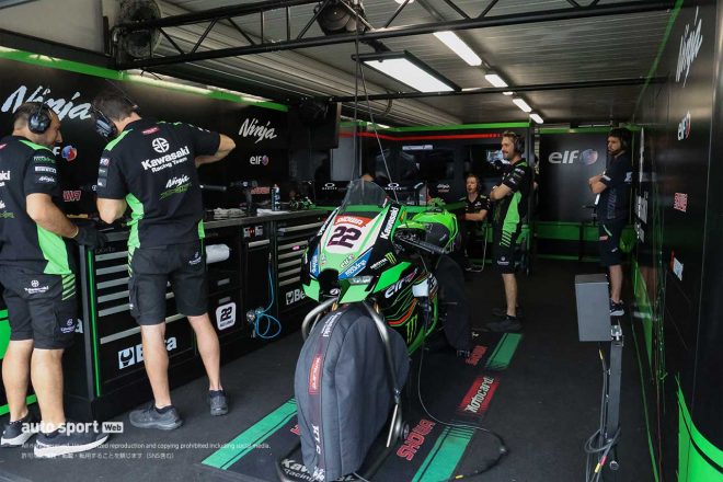 アレックス・ロウズ（Kawasaki Racing Team WorldSBK）のカワサキZX-10RR／2023SBK第1戦オーストラリア
