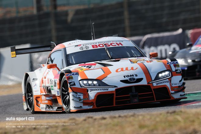 2023年スーパーGT鈴鹿メーカーテスト au TOM'S GR Supra