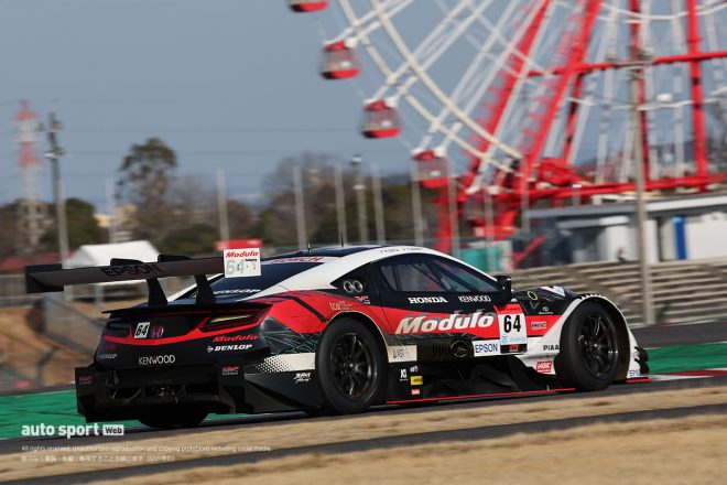 2023年スーパーGT鈴鹿メーカーテスト Modulo NSX-GT