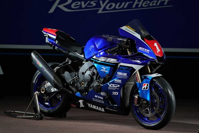2023全日本ロード：中須賀克行（YAMAHA FACTORY RACING TEAM）が駆るヤマハYZF-R1