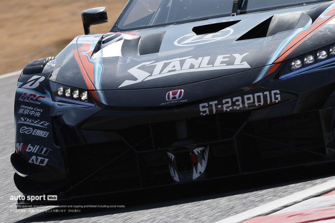 2023年スーパーGT鈴鹿メーカーテスト　STANLEY NSX-GT