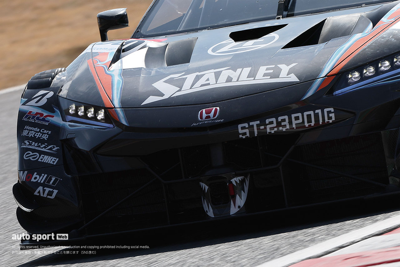 2023年スーパーGT鈴鹿メーカーテスト　STANLEY NSX-GT