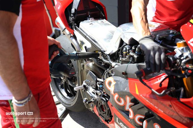 アルバロ・バウティスタ（Aruba.it Racing - Ducati）のドゥカティ パニガーレV4 R／2023SBK第1戦オーストラリア