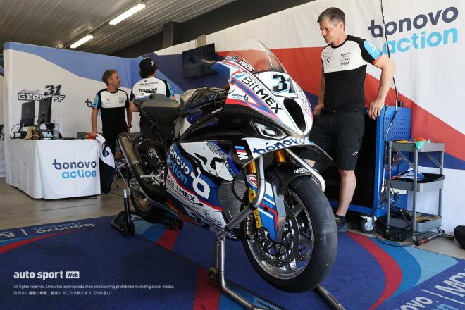 ギャレット・ガーロフ（Bonovo Action BMW）のBMW M1000RR／2023SBK第1戦オーストラリア