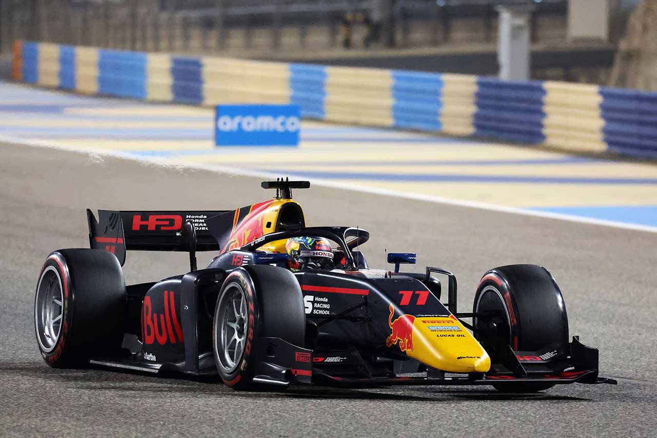 2023年FIA F2第1戦サクヒール　岩佐歩夢（ダムス）