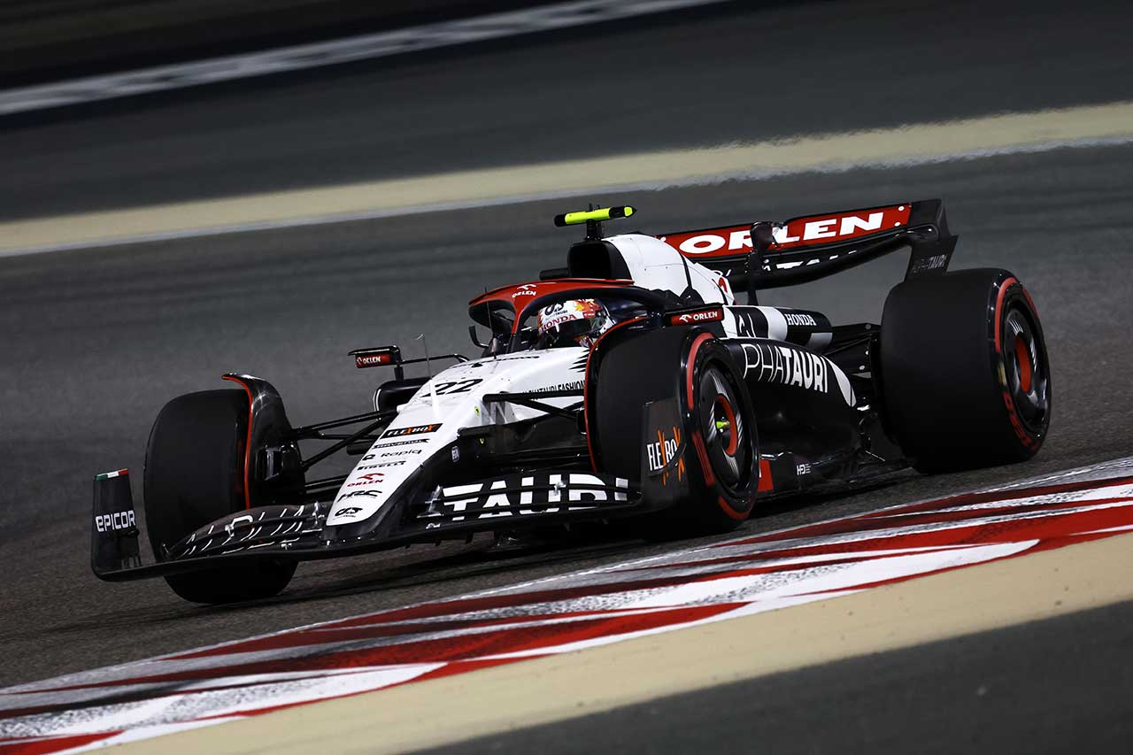 2023年F1第1戦バーレーンGP　角田裕毅（アルファタウリ）