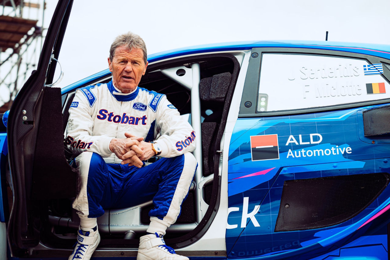 フォード・プーマ・ラリー1をドライブした、Mスポーツ創設者のマルコム・ウィルソン