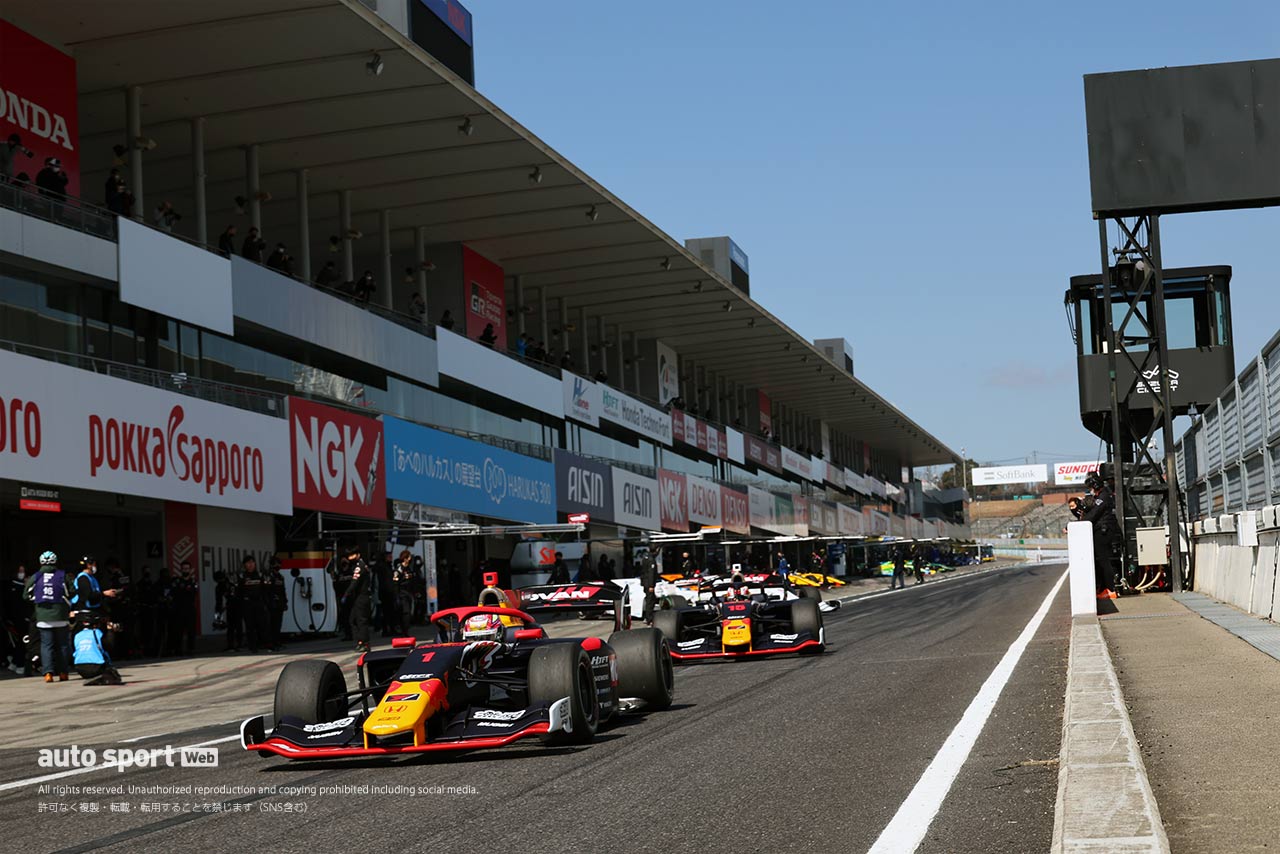 鈴鹿サーキットで3月6日から始まった全日本スーパーフォーミュラ選手権の第1回公式合同テスト