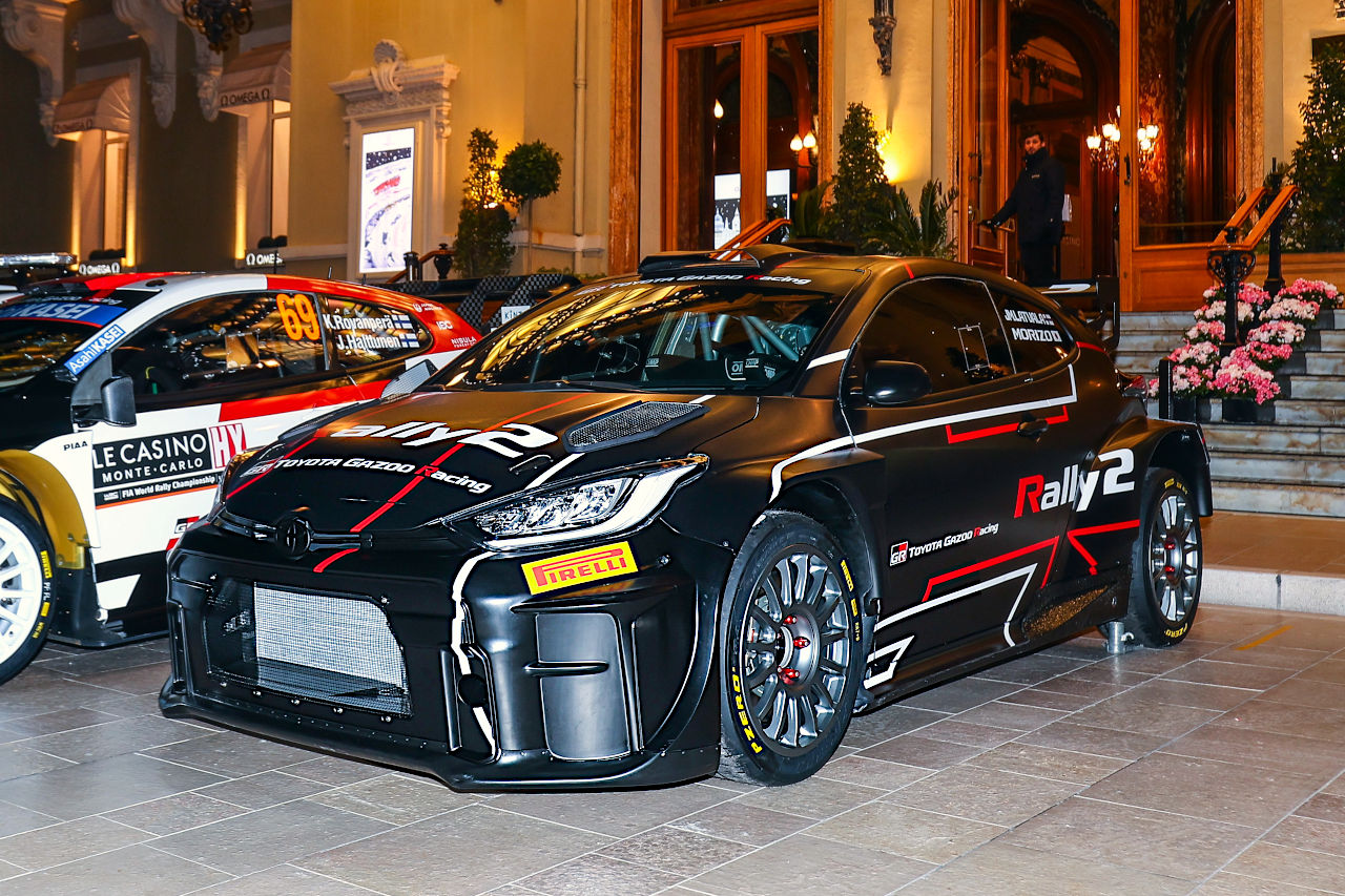 TOYOTA GAZOO Racingが開発中のラリー2マシン、トヨタGRヤリス・ラリー2コンセプト