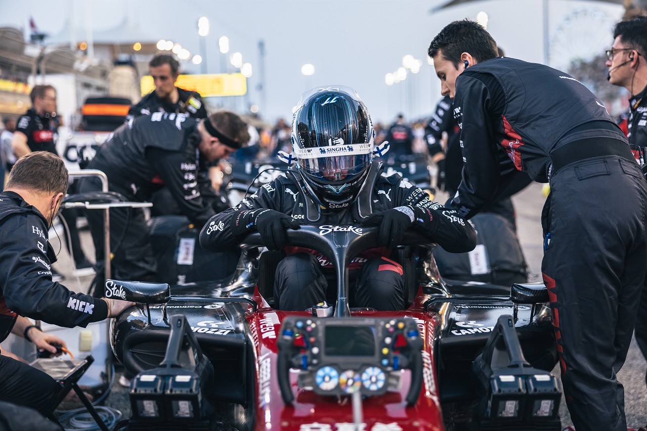 2023年F1第1戦バーレーンGP　バルテリ・ボッタス（アルファロメオ）