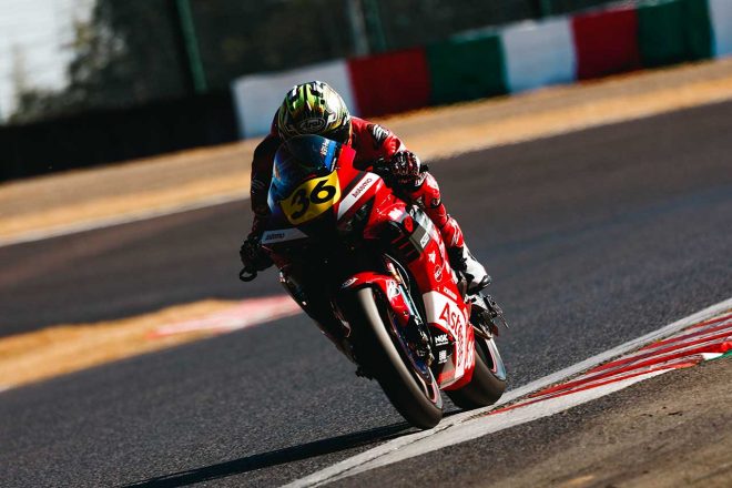 水野涼（Astemo Honda Dream SI Racing）／2023鈴鹿2輪合同走行