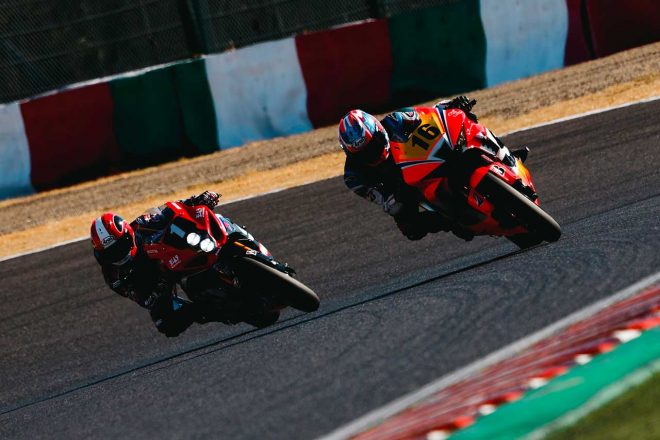 日浦大治朗（SAKURAI HONDA）／2023鈴鹿2輪合同走行