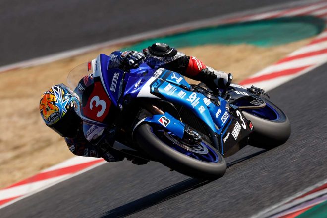 岡本裕生（YAMAHA FACTORY RACING TEAM）／2023鈴鹿2輪合同走行