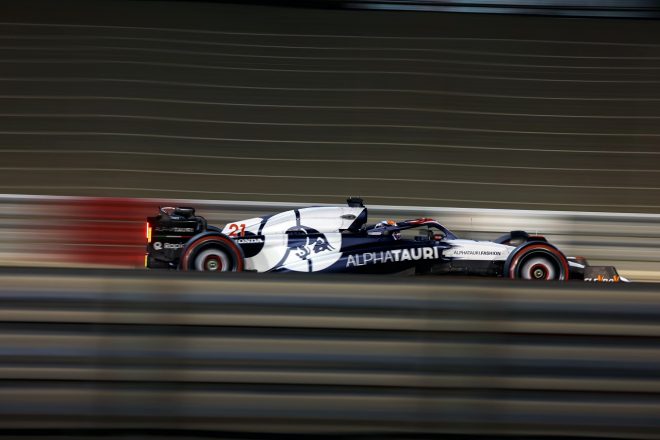 2023年F1第1戦バーレーンGP　ニック・デ・フリース（アルファタウリ）