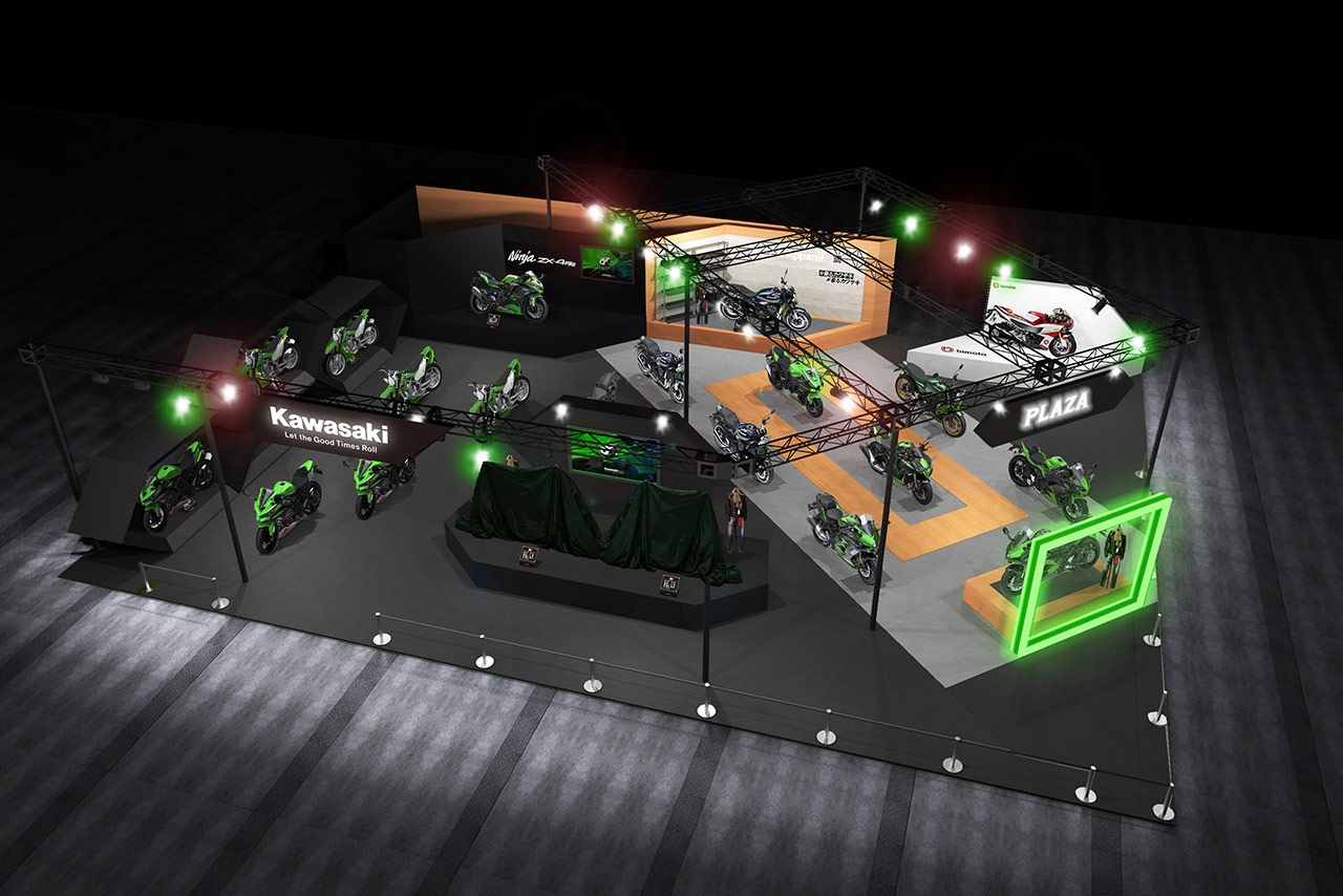 2023モーターサイクルショー カワサキブースイメージ