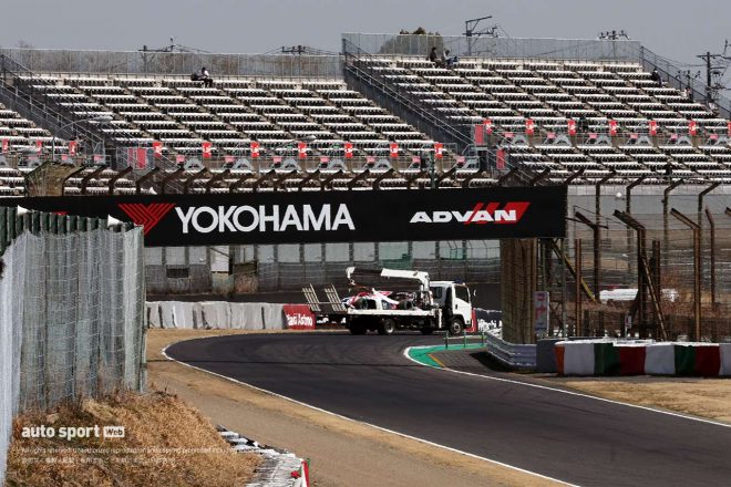 セッション5番手ながら、終盤にクラッシュを喫した佐藤蓮（TCS NAKAJIMA RACING）