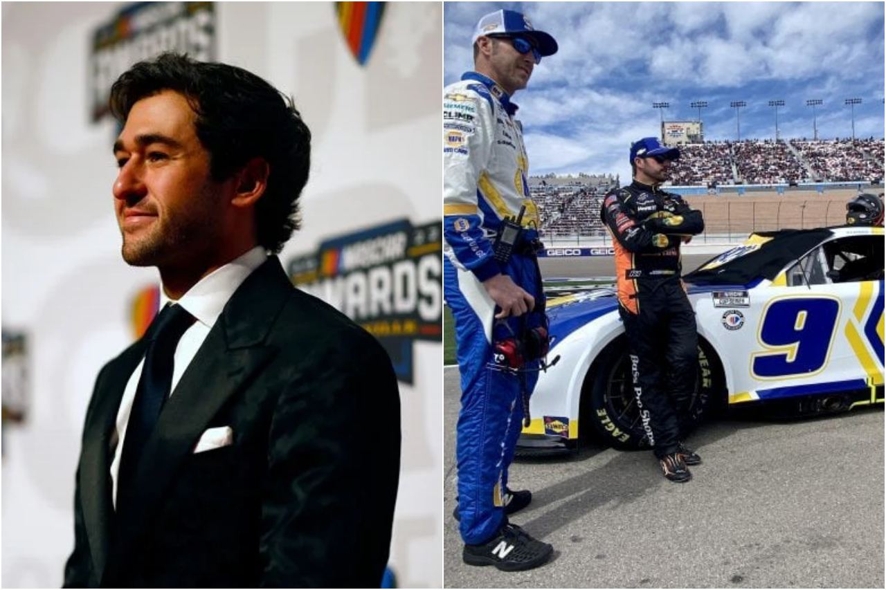 週末を前に急遽の欠場を余儀なくされたチェイス・エリオット（ヘンドリック・モータースポーツ／シボレー・カマロ）。代役はジョシュ・バリーが起用された