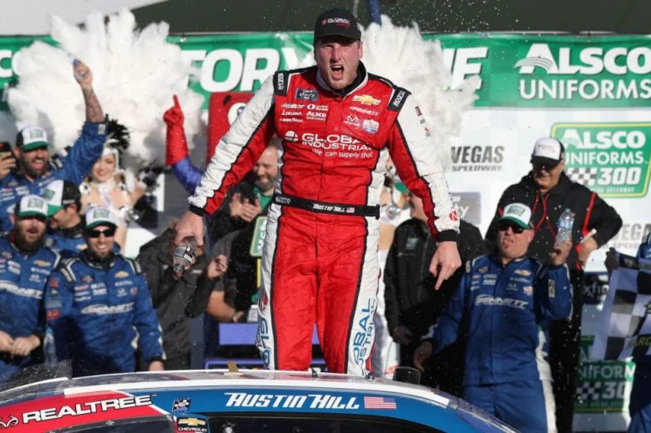 NASCARエクスフィニティ・シリーズ第3戦は、開幕戦勝者オースティン・ヒル（リチャード・チルドレス・レーシング／シボレー・カマロ）が早くも今季2勝目