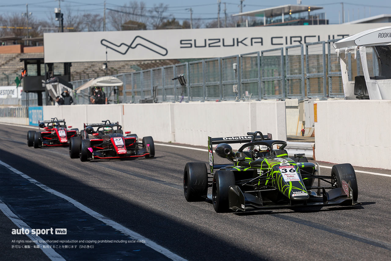 2023スーパーフォーミュラ・ライツ鈴鹿合同テスト　平良響（TOM'S）